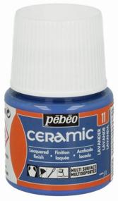 img 3 attached to Pebeo Ceramic and metal paint Ceramic, 45 ml, lavender