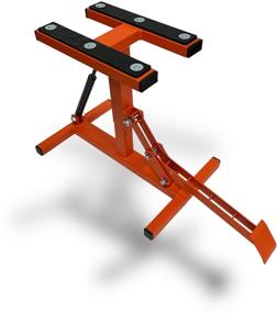 img 4 attached to Motor lift stand CRAZY IRON CROSS/ENDURO ORANGE PLUS, with damper