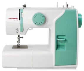 img 4 attached to Sewing machine Aurora 615, white-green