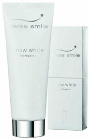 img 3 attached to Зубная паста Swiss Smile Snow White, 75 мл