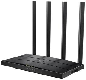 img 3 attached to WiFi router TP-LINK Archer C6U, black