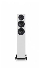 img 4 attached to Floor standing speaker system Wharfedale Diamond 12.3 2 speakers white oak