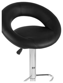 img 3 attached to Chair STOOL GROUP Cooper, metal/faux leather, black/silver