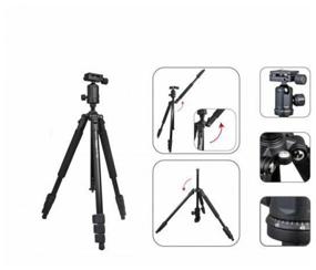 img 2 attached to 📷 Enhance Your Photography with the Tripod Rekam RT-P30 in Stylish Black