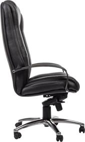 img 1 attached to Computer Chair of Roscles Elegant-X-SIZE for the head, upholstery: artificial leather, color: black