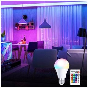 img 3 attached to LED bulb E27 RGB multi-colored with remote control