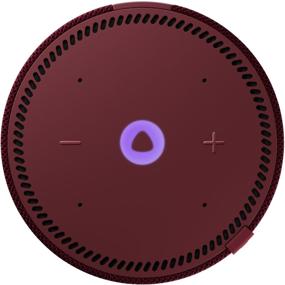 img 3 attached to Smart speaker Yandex Station Mini without clock with Alice, red pomegranate, 10W