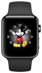 img 3 attached to Apple Watch Series 2 42mm Stainless Steel Case with Sport Band