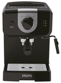 img 3 attached to ☕ Krups XP3208 Opio Carob Coffee Maker in Sleek Black - Elevate Your Coffee Experience!