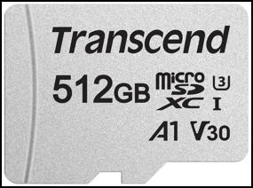 img 2 attached to Transcend microSDXC 512 GB Class 10 V30 A1 UHS-I U3 R/W 100/85 MB/s SD card