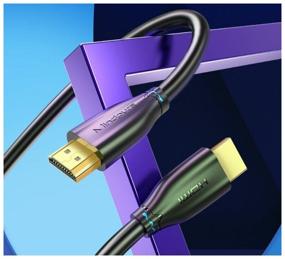 img 3 attached to Cable Mindpure HDMI - HDMI 2.1 8k 60Hz, 4k 120Hz, HDR, eARC, HD007 1m.