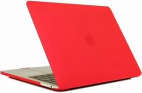 img 4 attached to Case PALMEXX MacCase for MacBook Air 13" (2010-2017) A1369, A1466 /matte red