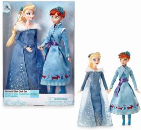 img 4 attached to Doll Elsa and Anna Frozen, Olaf's Adventure, original Disney USA