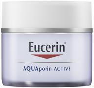 eucerin aquaporin active moisturizing cream for sensitive, dry skin, 50 ml logo