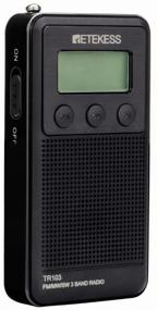 img 3 attached to Retekess TR103 Digital Portable Radio Receiver
