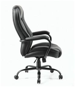 img 4 attached to Office chair Brabix Heavy Duty HD-002, black/black (531829)