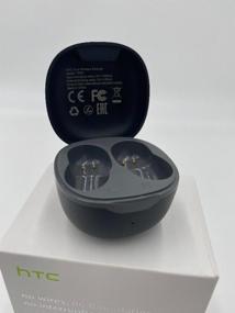 img 2 attached to 🎧 HTC True Wireless Earbuds - Black Wireless Earphones