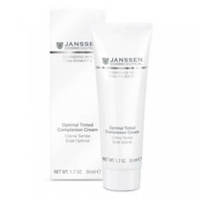 img 3 attached to Janssen Cosmetics Demanding Skin Optimal Tinted Complexion Cream Medium Face Cream SPF 10, 50 ml