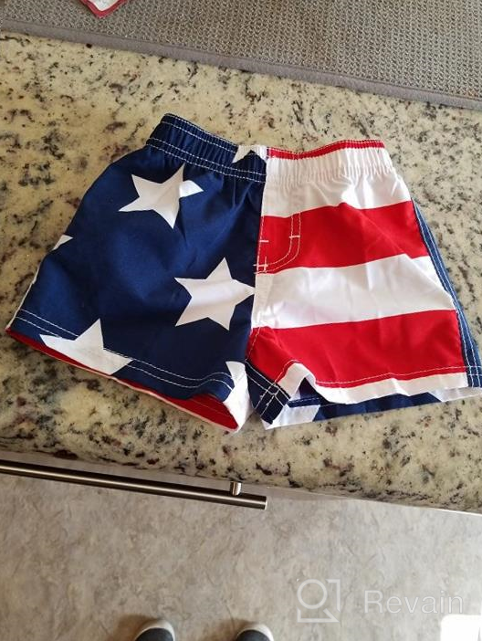 img 1 attached to Kanu Surf Patriot Trunks Medium review by Joshua Ford