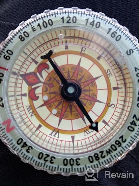 img 1 attached to DETUCK(TM) Pocket Compass: Outdoor Antique Hiking Hunting Camping Survival Tool review by Kaushik Inlawker