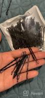 img 1 attached to 220 Count Black Wave Bobby Pins - Invisible Hair Clips Bulk Hair Accessories For All Hair Types, Suitable For Women And Girls, Vlasy Hair Grips review by Brandon Roberts