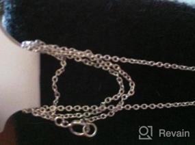 img 5 attached to Потрясающее ожерелье CHUVORA Triquetra из стерлингового серебра 925 пробы для женщин с дизайном Trinity Celtic Knot