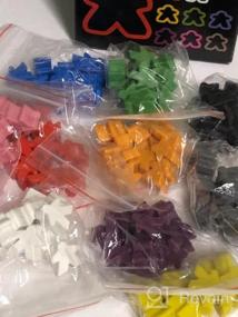 img 6 attached to Upgrade Your Board Game With 100 Colorful 16Mm Plastic Meeples - Strategy Game Expansion Set