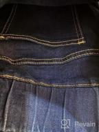 img 1 attached to Mid Rise Ripped Flare Denim Pants For Women By Sidefeel - Fitted Jeans review by Bryan Murphy