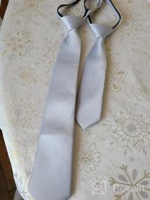 img 6 attached to Spring Notion Satin Zipper Medium Boys' Accessories and Neckties: Sleek Style for Young Gentlemen
