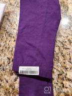 img 1 attached to Cotton Footless Leggings for Girls, Stretchy, Sizes 2-14, Made in USA - Enhanced SEO review by Melissa Lopez