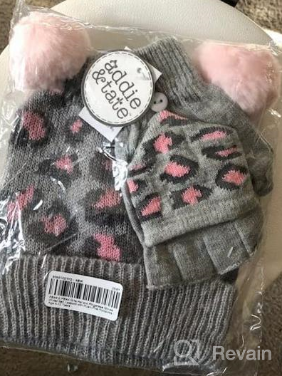 img 1 attached to 🧤 Stay Stylish and Warm with our Winter Lightning Designed Beanie Gloves for Boys! review by Gregory Flynt