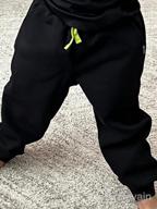 img 1 attached to DEESPACE Sweatpants - Adjustable Drawstring, Sizes 3-12 Years - Boys' Pants review by Davon Clark