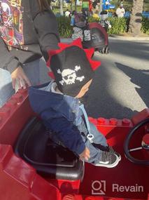 img 5 attached to 🧢 Boy's Mohawk Hat with Spiked Skull - Born to Love