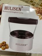 img 1 attached to HULISEN Professional Donut Cutter Set - Stainless Steel Doughnut Cutters With Soft Grip Handle And Bonus Biscuit Cutter In Gift Package review by Nick Palacio