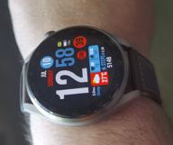 img 1 attached to Smart Watch HUAWEI Watch 3 Pro Classic Wi-Fi NFC RU, grey/brown review by Agata Pietrewicz ᠌