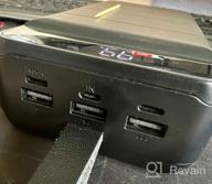 img 2 attached to 🔋 MI9 50000mAh Portable Battery Bank - Black review by Lang Lang Buana ᠌