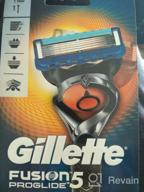 img 2 attached to Gillette Fusion5 ProGlide Men's Razor, 1 Cassette, 5 Carbon Blades, FlexBall Technology, Trimmer review by Koichiro Takahashi ᠌