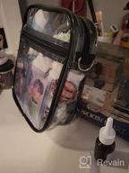 img 1 attached to Stadium-Approved Clear Crossbody Bag For Concerts, Sports, And Festivals review by Matthew Gonzales