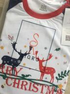 img 1 attached to SIORO Reindeer Matching Christmas Pajamas for Men - Festive Sleepwear review by Chad Aguirre