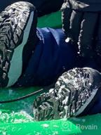 картинка 1 прикреплена к отзыву Премиум зимние сапоги для малышей: Водонепроницаемая зимняя обувь с подкладкой из искусственного меха и высокой износостойкостью на свежем воздухе в ярко-розовом цвете (размер 10) от Lee Wilson