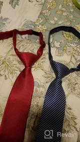 img 8 attached to kilofly Adjustable Pre-tied Neck Strap Tie Set of 5 for Boys - Enhance your Baby's Style
