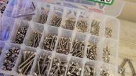 img 1 attached to Complete Stainless Steel Nuts And Bolts Assortment Kit With Hex Wrenches - A Must-Have For DIY And Industrial Projects review by Bronson Hussain