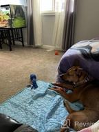 img 1 attached to Cool Your Dog Off This Summer With VeMee Cooling Mat - 40 X 28In, Blue review by Rocco Guale
