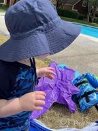 img 1 attached to UPF 50+ Sun Protection Baby Hat: Sarfel Summer Bucket Cap For Boys & Girls review by Bob Randles