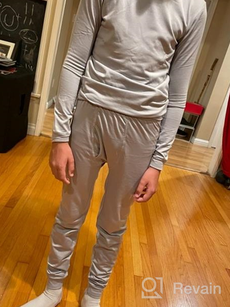 img 1 attached to 🔥 TINFL Vaenait Active Heatwarm Boys' Thermal Underwear Clothing review by Joe Lantz