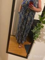 img 1 attached to Women'S Summer Maxi Dress: AUSELILY Sleeveless Loose Casual Long Dress With Pockets review by Kyle Armstrong