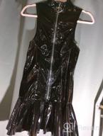 картинка 1 прикреплена к отзыву Женский сексуальный металлический комбинезон FEOYA - боди из лакированной кожи XS-3XL от Maribel Gilbe