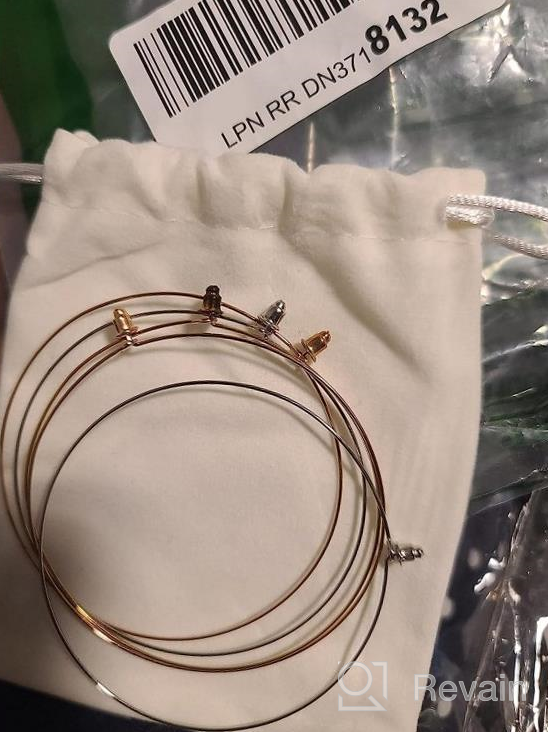 img 1 attached to Gold Plated Big Thin Hoop Earrings Set For Sensitive Ears - Lightweight Minimalist Design In Various Sizes - Perfect For Women And Girls review by Tony Cole