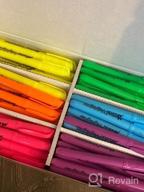 img 1 attached to Madisi Highlighters, Chisel Tip, Assorted Colors, Bulk Pack, 84-Count review by Brooke Gallegos