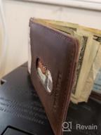 img 1 attached to 💳 Slim Bifold Wallet with ID Window review by Brent Dietrich